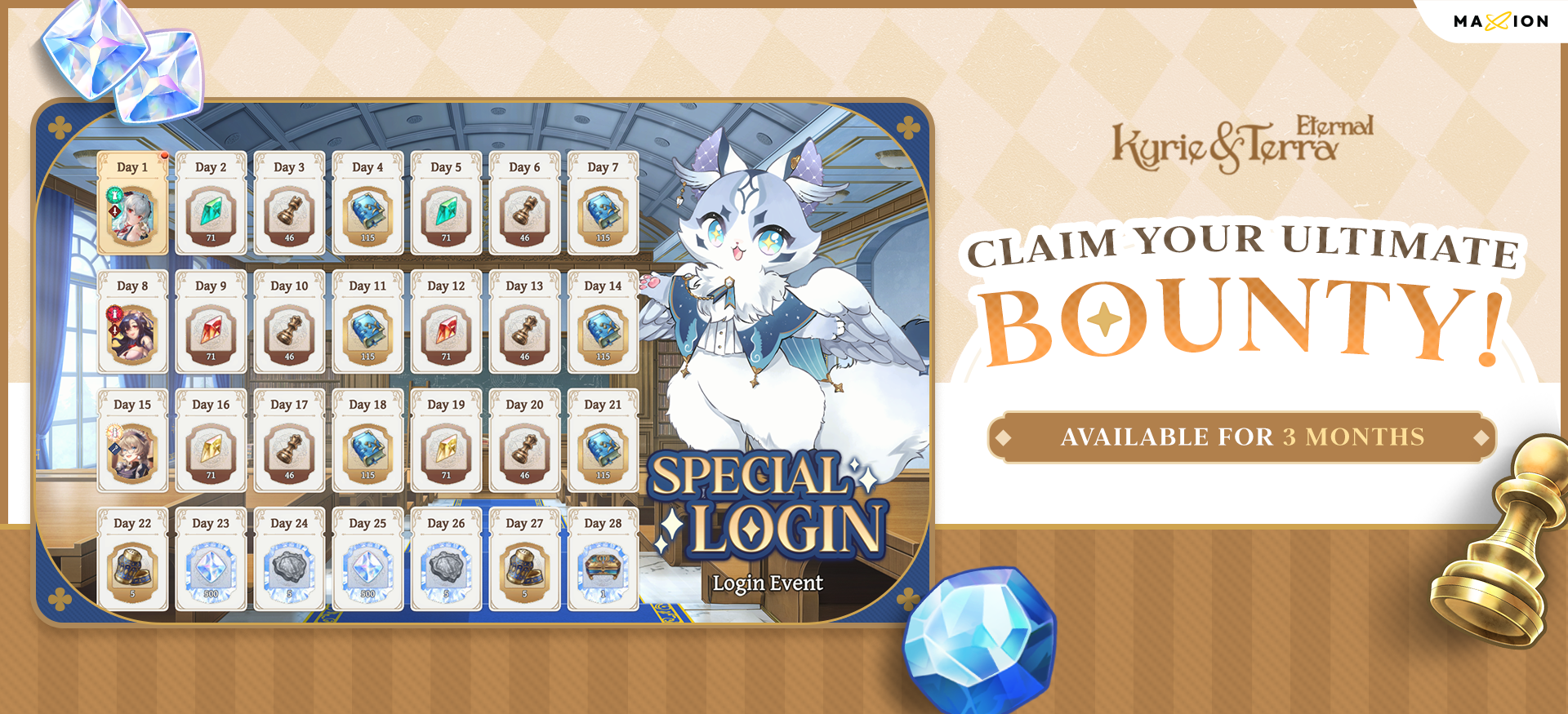 [Event] Log-in 28 Days Claim Your Ultimate Bounty!